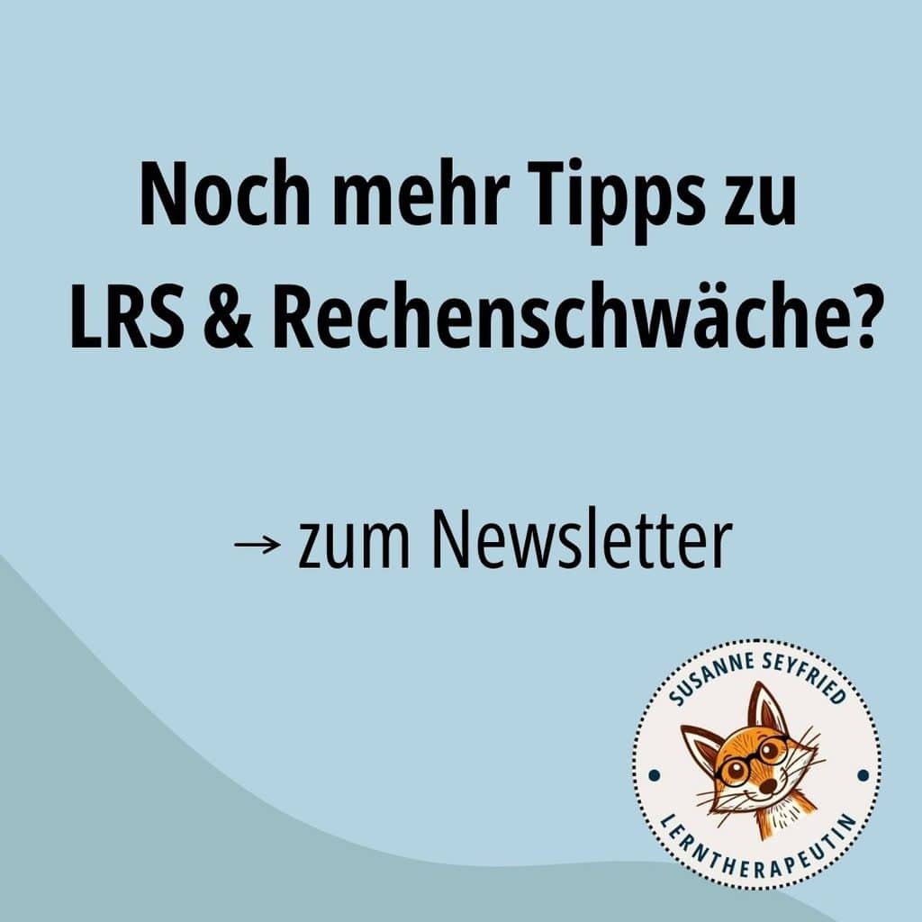 Nachteilsausgleich Bayern, Tipps vom Lerntherapeuten Netzwerk, hier geht's zum Newsletter