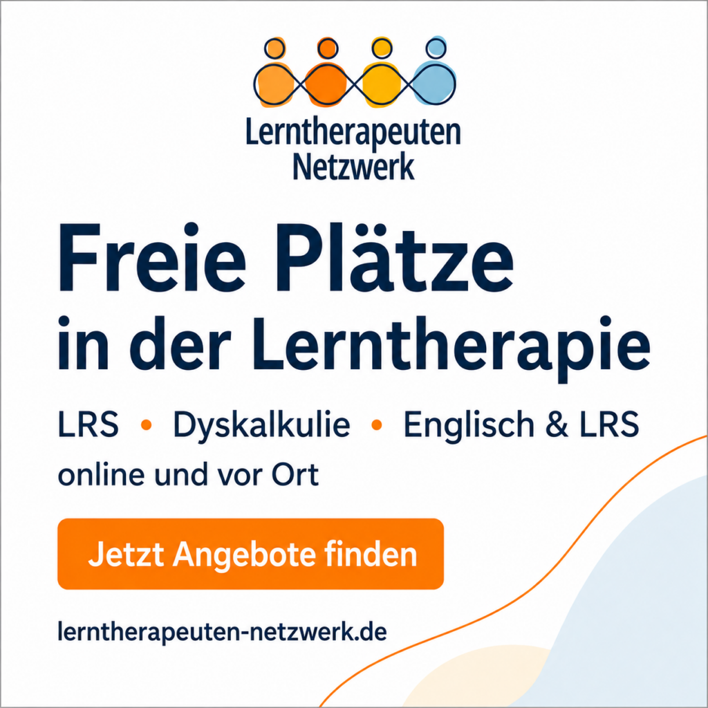 Freie Plätze in der Lerntherapie